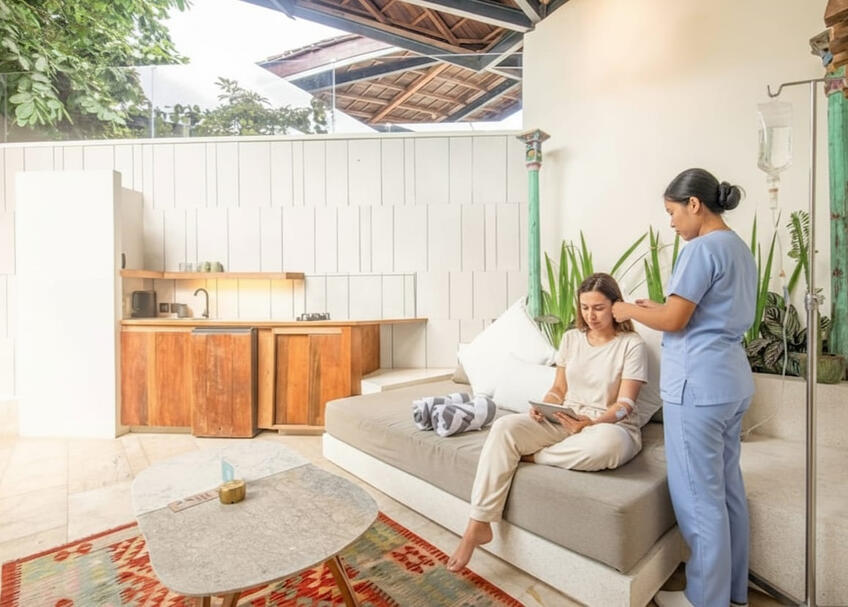 Therapy at your villa